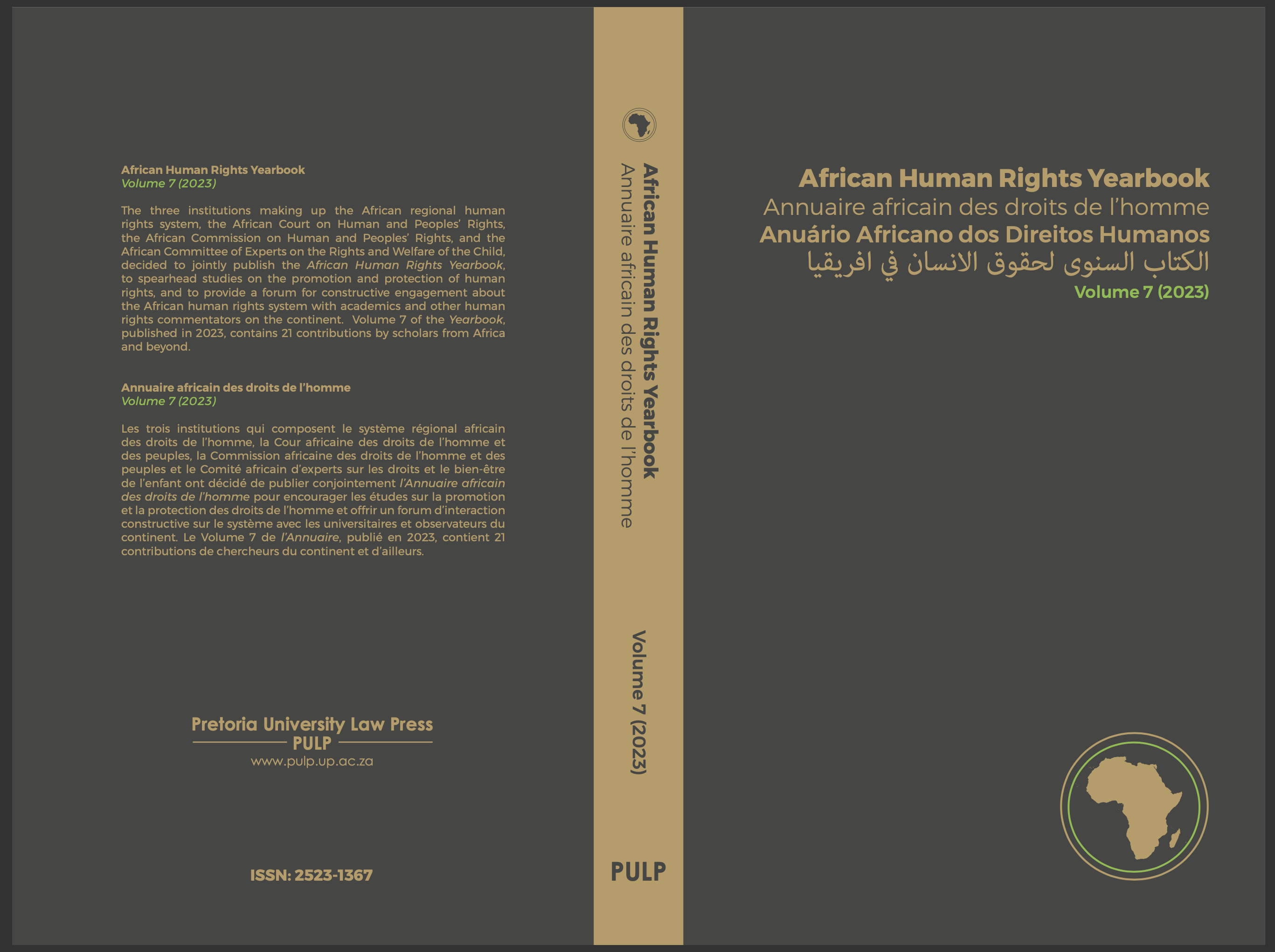AFRICAN HUMAN RIGHTS YEARBOOK – VOLUME 7 (2023)