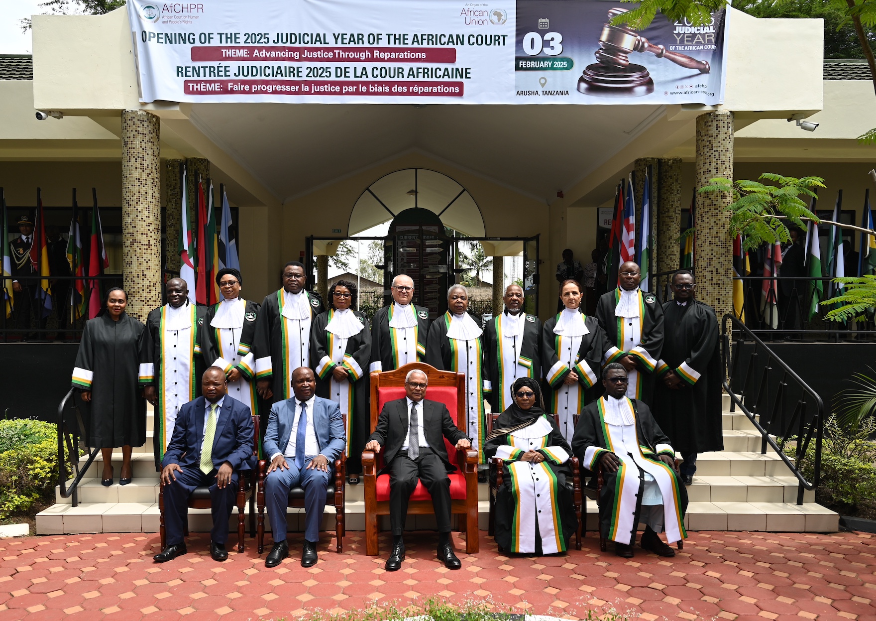 THE AFRICAN COURT ON HUMAN AND PEOPLES’ RIGHTS (AFCHPR) HAS SUCCESSFULLY MARKED THE OPENING OF ITS 2025 JUDICIAL YEAR